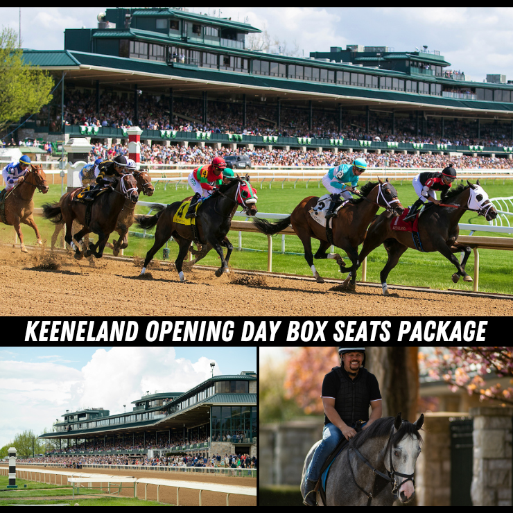 Opening Weekend at Keeneland – Box Seats + Backside Tour