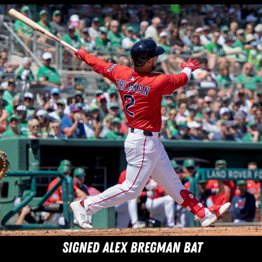 Signed Alex Bregman Baseball Bat