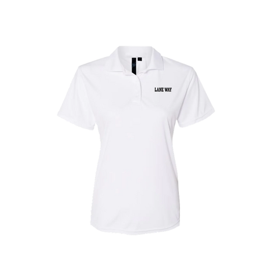 Lane Way Women's Embroidered Polo Shirt