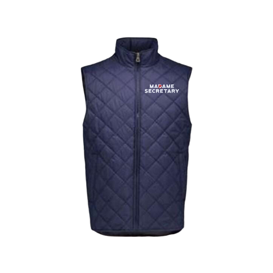 Madame Secretary Men's Quilted Vest