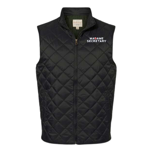 Madame Secretary Men's Quilted Vest