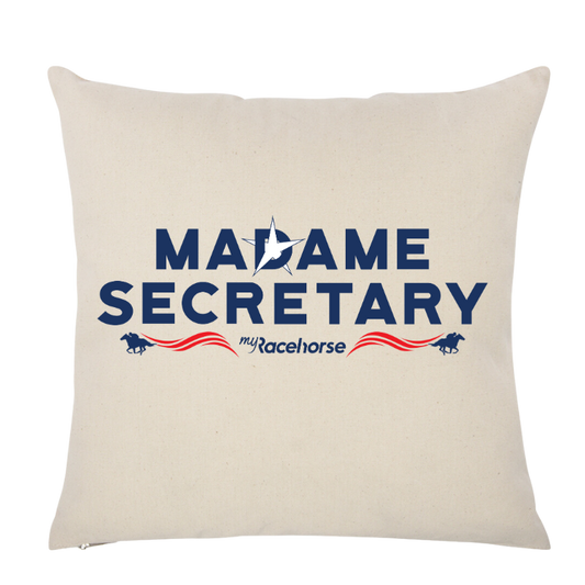 Madame Secretary Throw Pillow Case