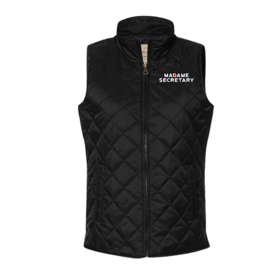 Madame Secretary Women's Quilted Vest