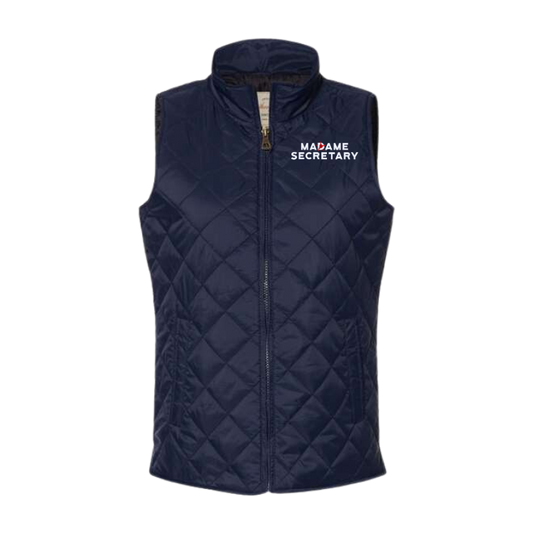 Madame Secretary Women's Quilted Vest