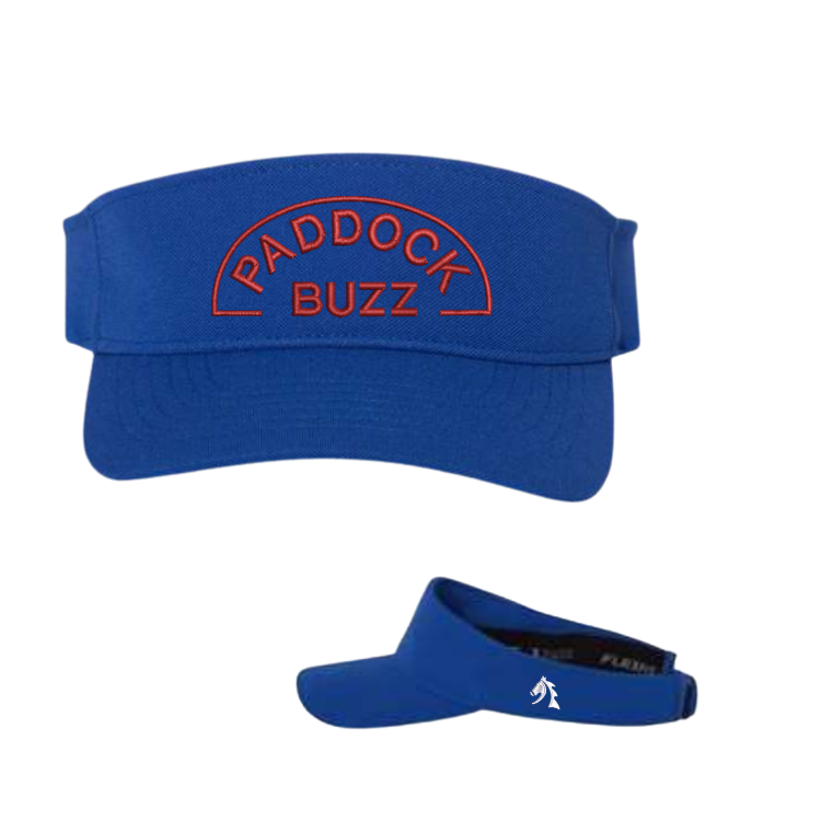 Paddock Buzz - Embroidered Sports Visor