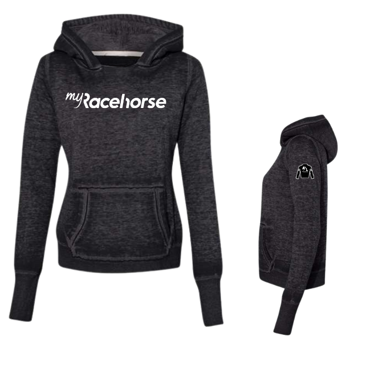 50% OFF - MyRacehorse Women's Fitted Hooded Sweatshirt