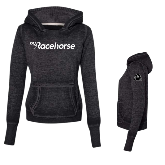 50% OFF - MyRacehorse Women's Fitted Hooded Sweatshirt