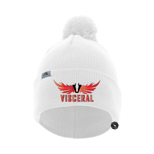 Visceral Pom-Pom Beanie