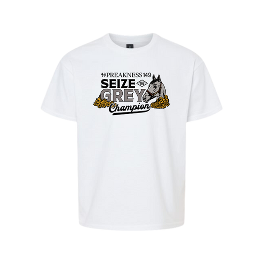 Seize the Grey Official Preakness Kids T-Shirt