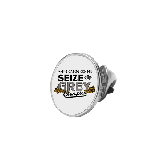 Official Preakness Seize the Grey Lapel Pin