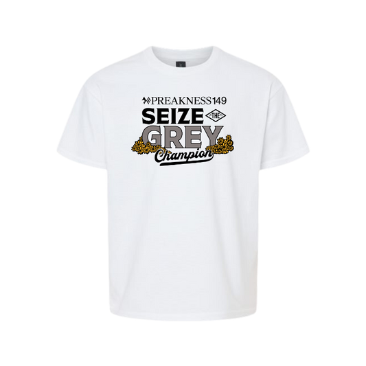 Seize the Grey Official Preakness Kids T-Shirt