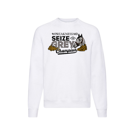 Seize the Grey Official Preakness Unisex Crewneck Sweater