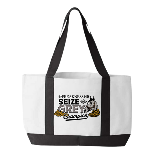 Seize the Grey Official Preakness Tote Bag