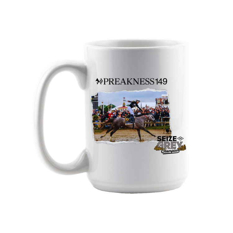 Seize the Grey Official Preakness 15 oz Coffee Cup