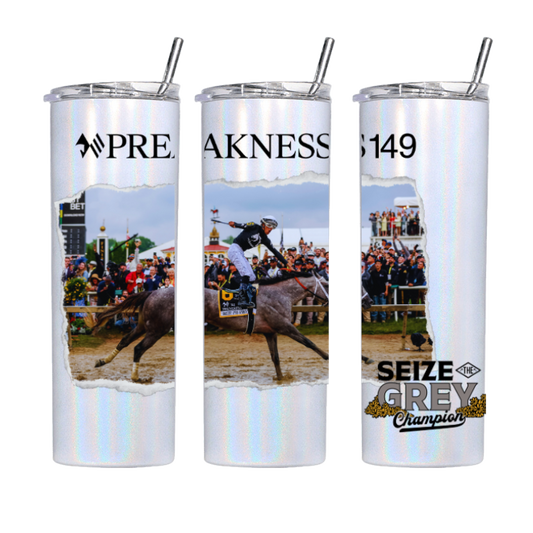 Seize the Grey Official Preakness Tumbler