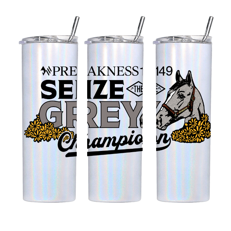 Seize the Grey Official Preakness Tumbler