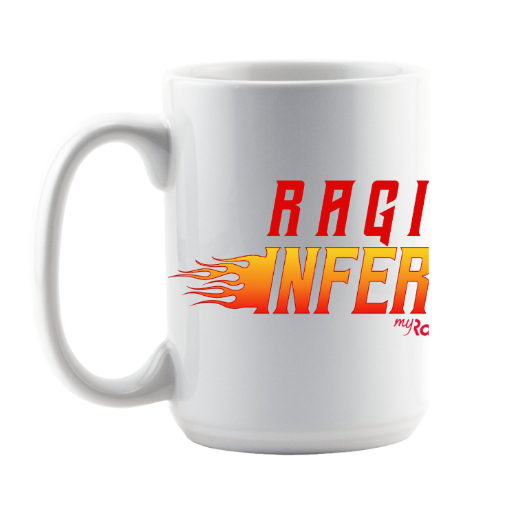 Raging Inferno 15 oz Coffee Cup