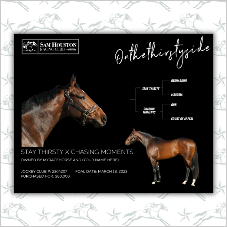 Sam Houston Racing Club - Onthethirstyside Owner Photo