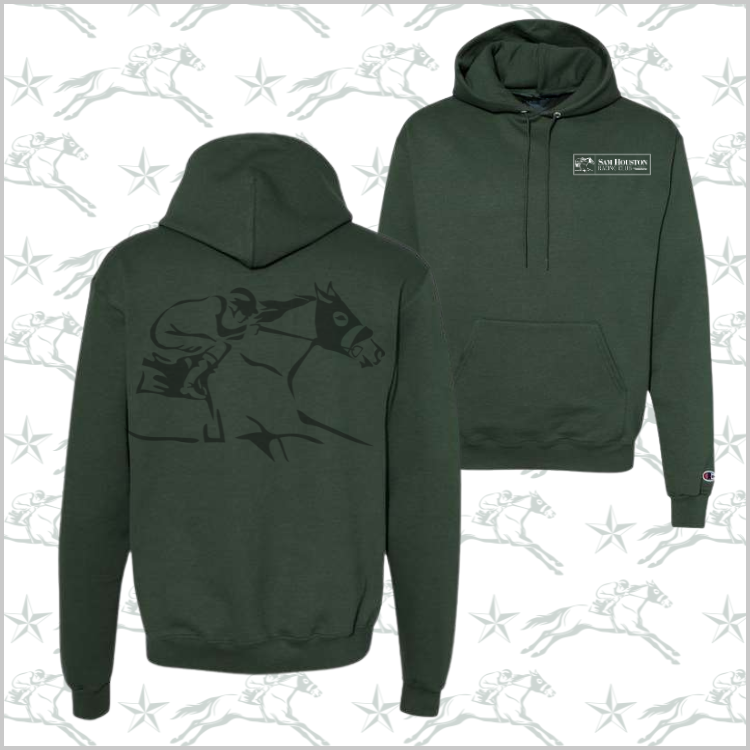 Sam Houston Racing Club - Champion Unisex Powerblend® Hooded Sweatshirt