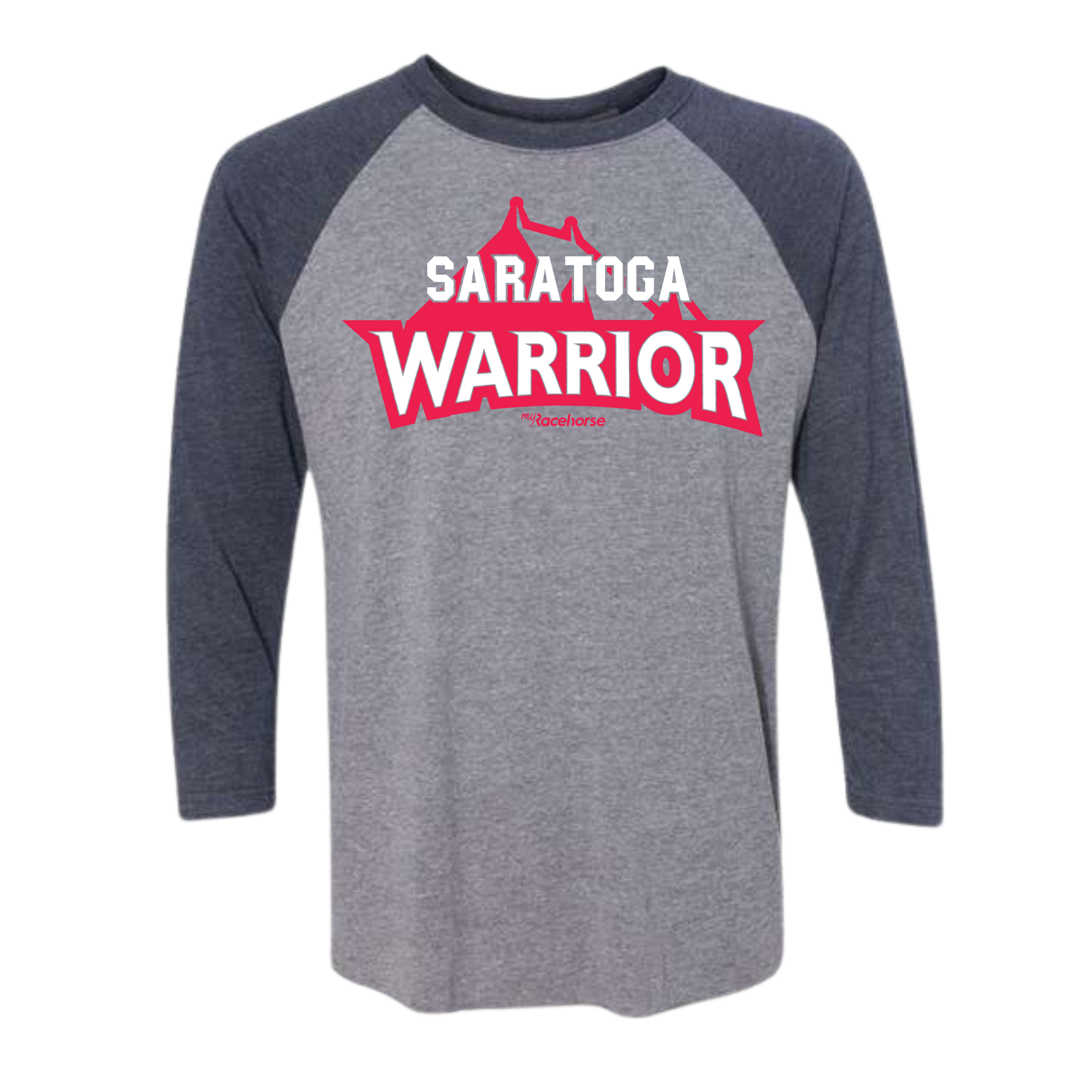 Saratoga Warrior Unisex 3/4 Sleeve Raglan T-Shirt