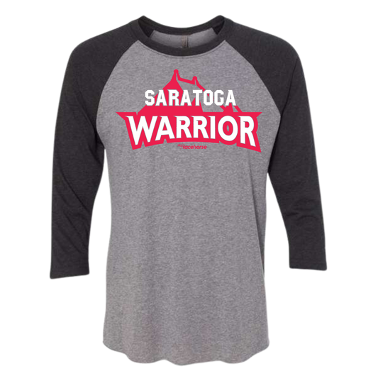 Saratoga Warrior Unisex 3/4 Sleeve Raglan T-Shirt