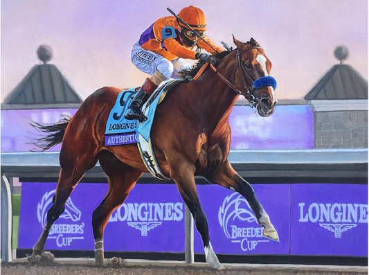 Authentic Breeders' Cup Print - Robert Clark