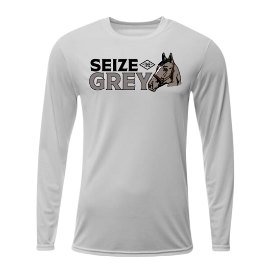 Seize the Grey Performance Long Sleeve T-Shirt