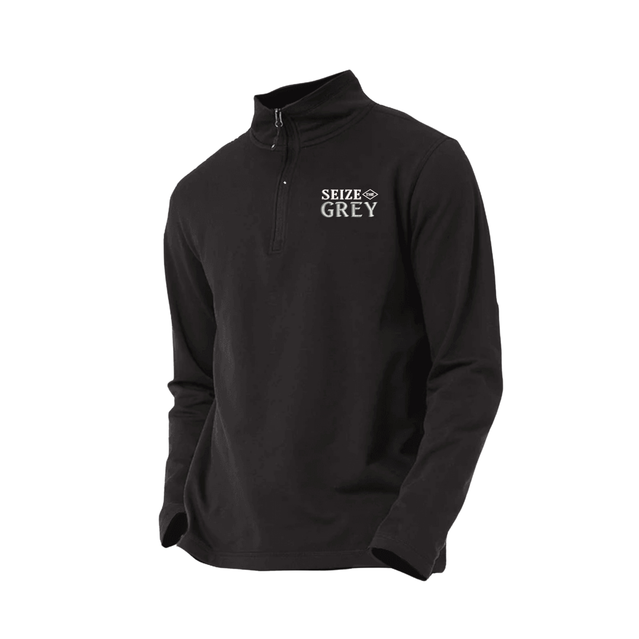 Seize the Grey 3/4 Zip Up Pullover