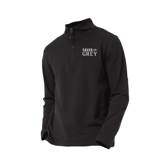 Seize the Grey 3/4 Zip Up Pullover