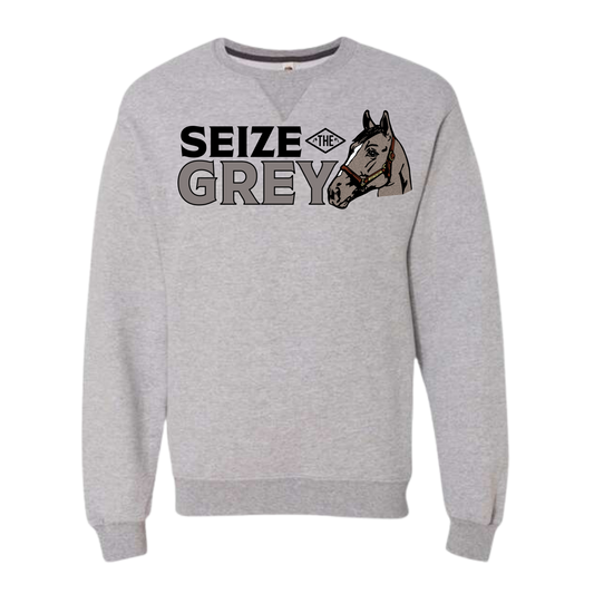 Seize the Grey Crewneck Sweatshirt