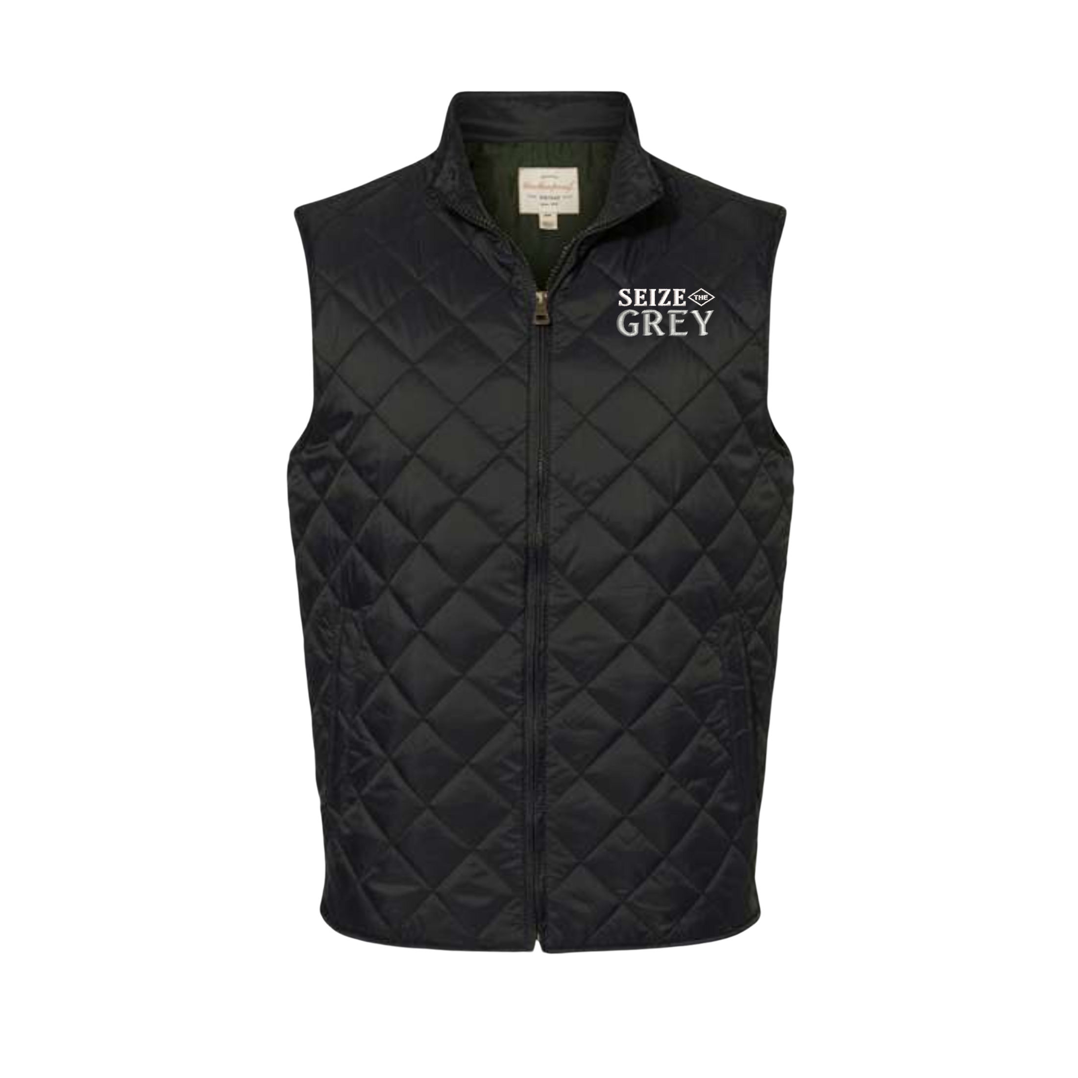 Seize the Grey Men's Quilted Vest