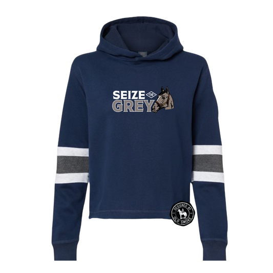 Seize the Grey Women's Hooded Fleece Sweatshirt