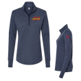 Load image into Gallery viewer, Raging Inferno - Adidas Women's 3-Stripes Quarter-Zip Sweater
