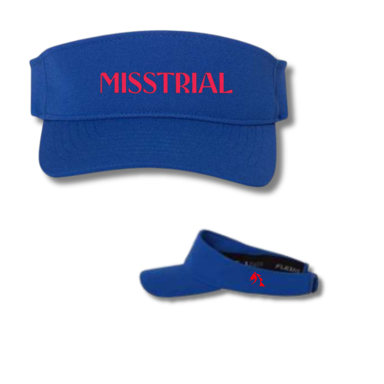 Misstrial Embroidered Visor