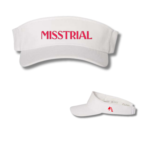 Misstrial Embroidered Visor