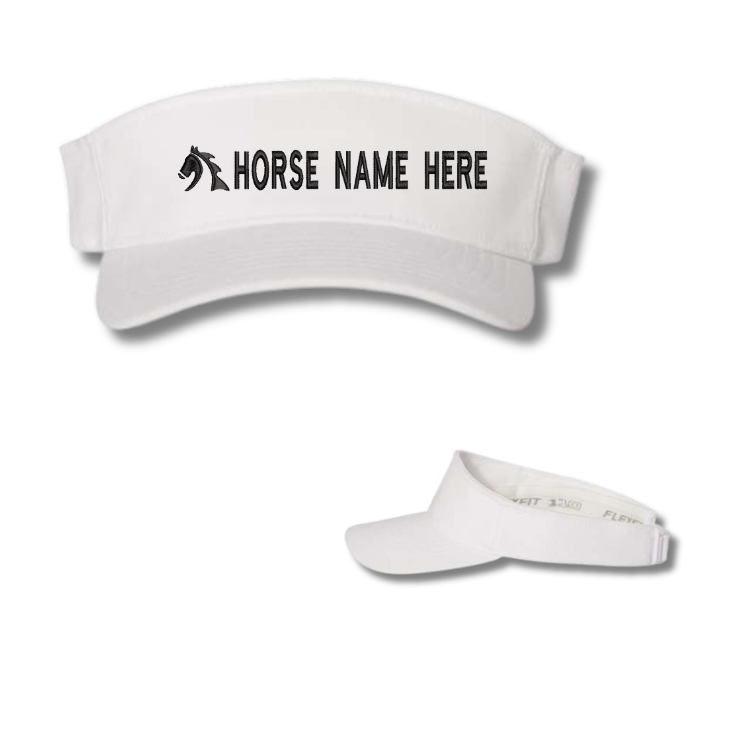 MyRacehorse - Custom Embroidered Sport Visor