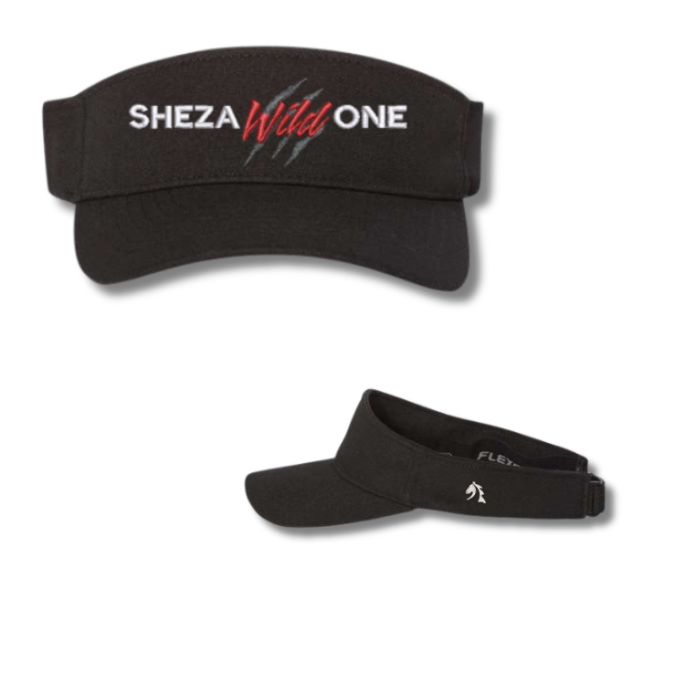 Shezawildone - Embroidered Sports Visor