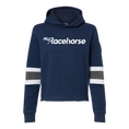 Load image into Gallery viewer, 25% OFF - MyRacehorse Women's Cropped Hooded Fleece Sweatshirt
