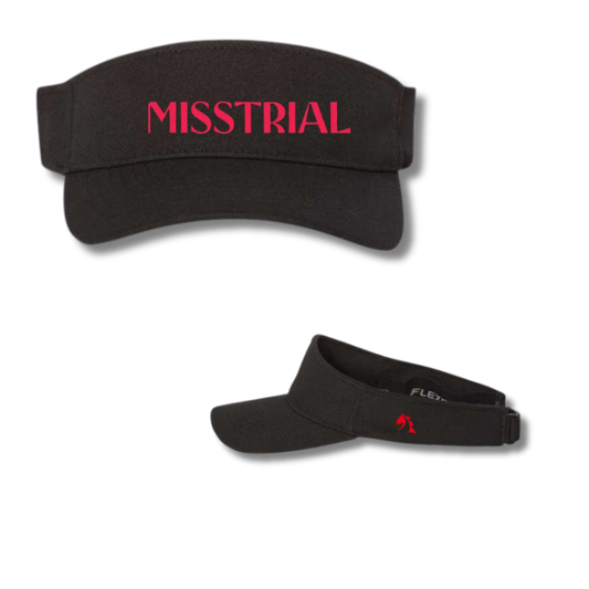 Misstrial Embroidered Visor