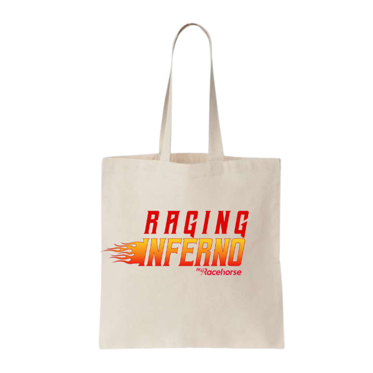 Raging Inferno Canvas Tote Bag
