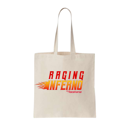 Raging Inferno Canvas Tote Bag