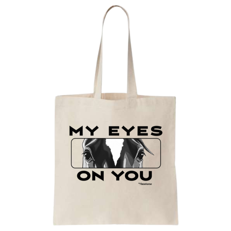 My Eyes on You Canvas Tote Bag