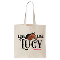 Load image into Gallery viewer, Love Like Lucy Canvas Tote Bag
