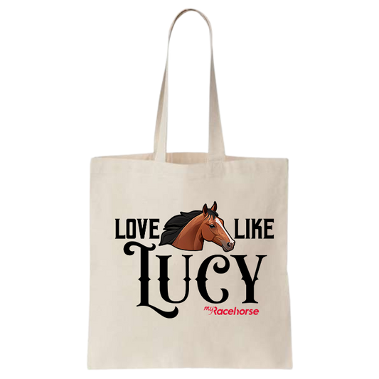 Love Like Lucy Canvas Tote Bag