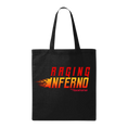Load image into Gallery viewer, Raging Inferno Canvas Tote Bag
