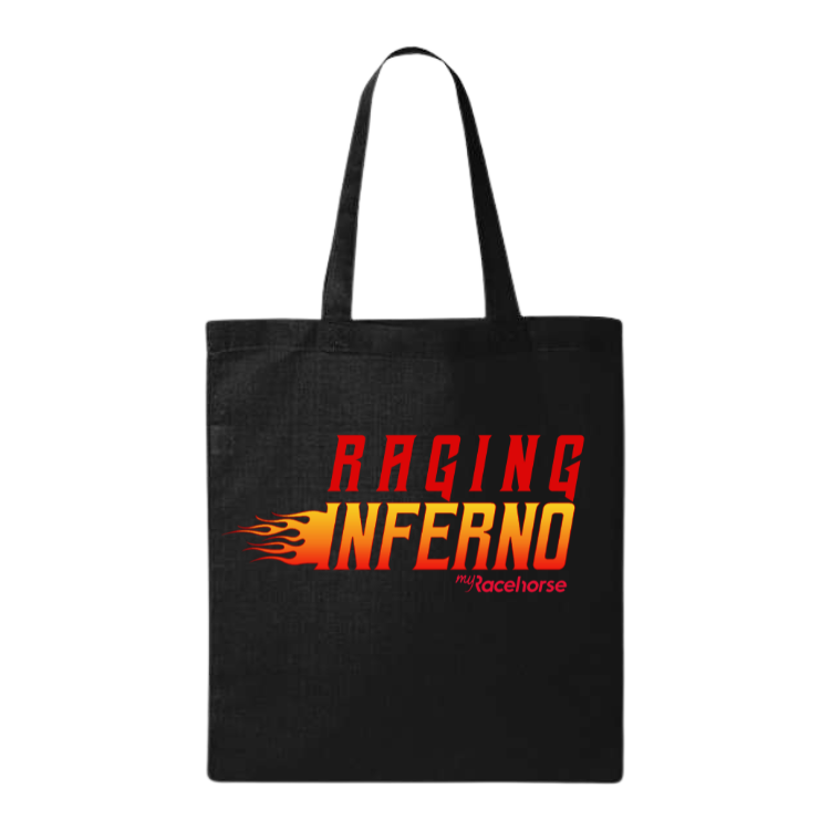 Raging Inferno Canvas Tote Bag