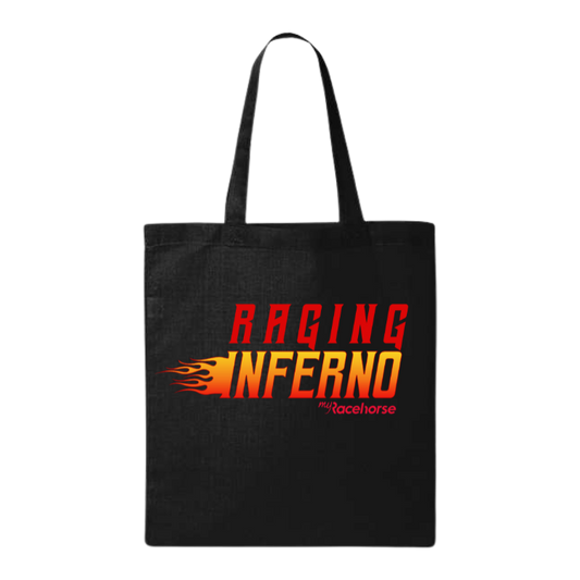 Raging Inferno Canvas Tote Bag