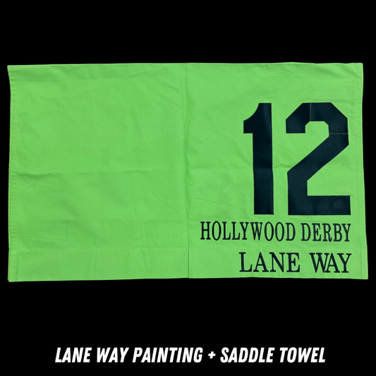 Lane Way Painting + Race Saddle Towel