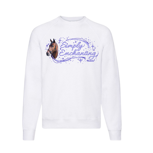 Simply Enchanting - Cursive Crewneck Sweatshirt