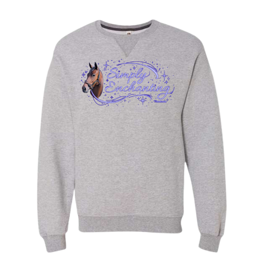 Simply Enchanting - Cursive Crewneck Sweatshirt